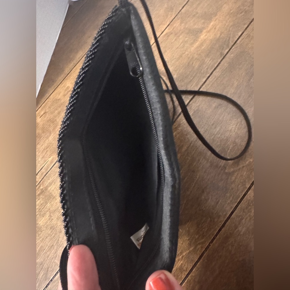 Pacific Connections Black Beaded Women's Bag - Picture 3 of 4